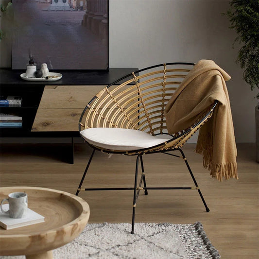Fauteuil en Rotin Moderne | NÉBULA