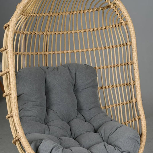 Fauteuil Oeuf Rotin sur Pied | BELIZE