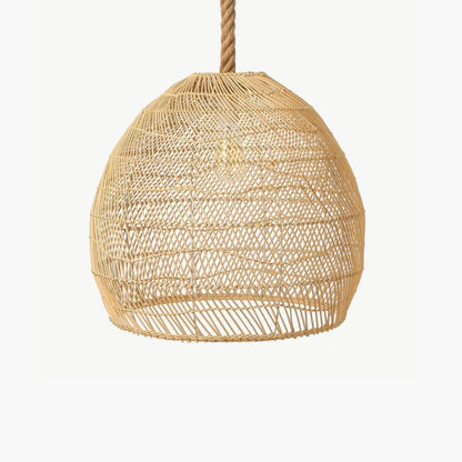 Grande Suspension rotin & corde | LIANA