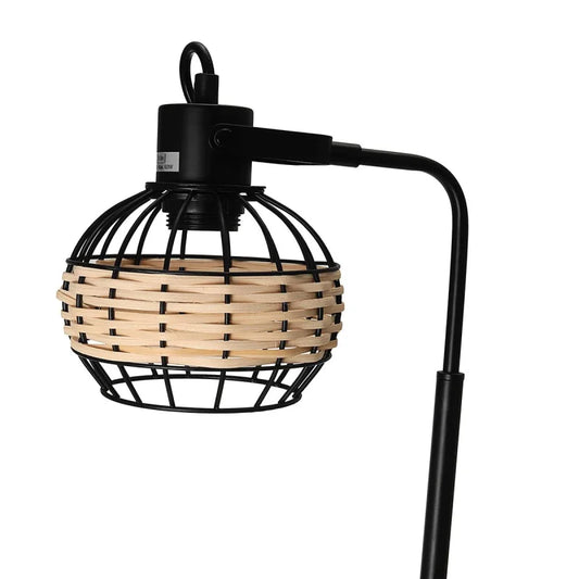 Lampadaire en Rotin Inox | FLEXIO