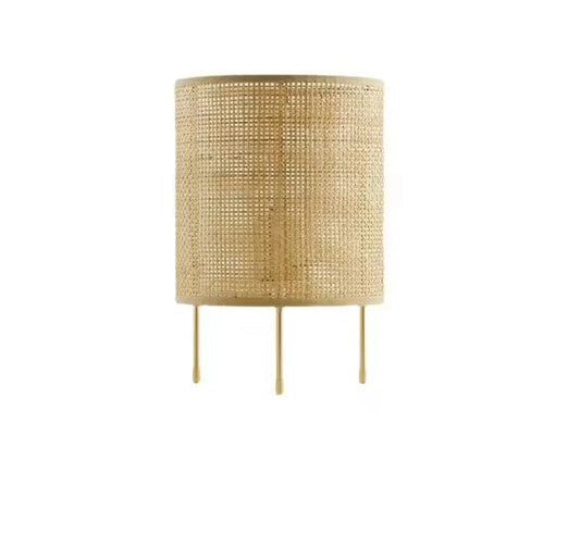 Lampe en rotin élégant
