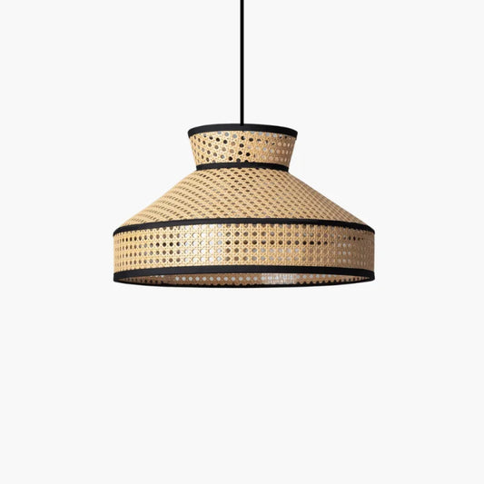 Lustre Suspension Cannage Rotin | SÉRÉNITÉ