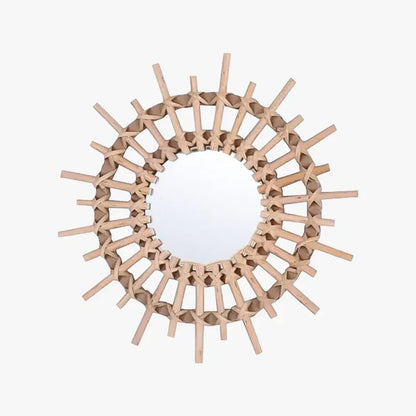 Miroir moderne en rotin | HORIZON