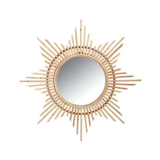 Miroir Rotin Déco Murale