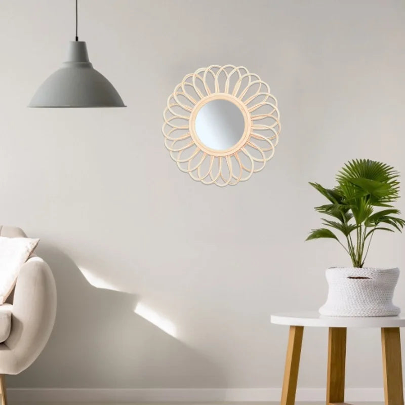 Miroir Rotin Simple | ROSÉE