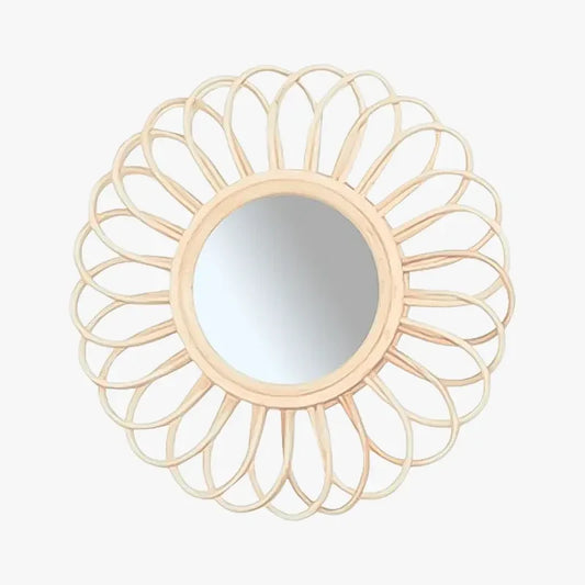 Miroir Rotin Simple | ROSÉE