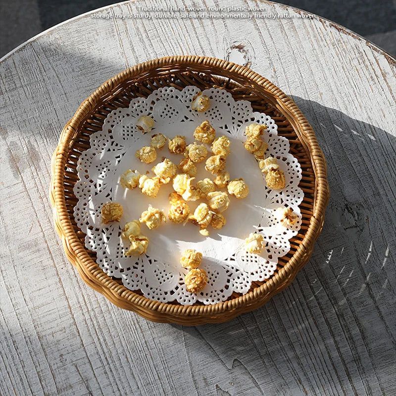 Panier à Fruits en Rotin