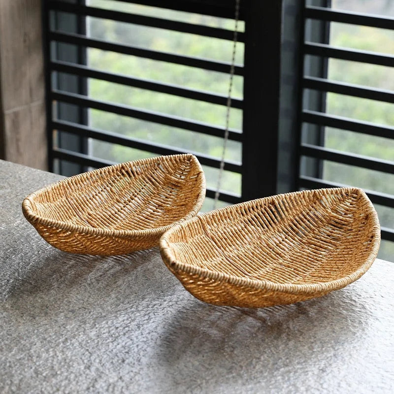 Panier en Rotin Ovale