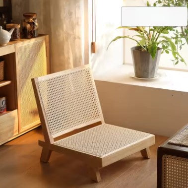 Fauteuil rotin salon japonais