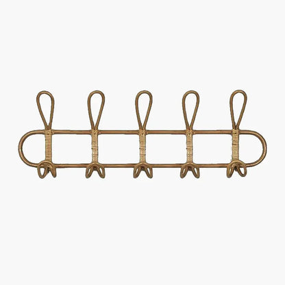 Porte-Manteau en Rotin Vintage | LOU