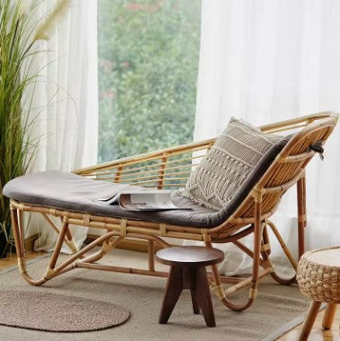 Fauteuil rotin inclinable