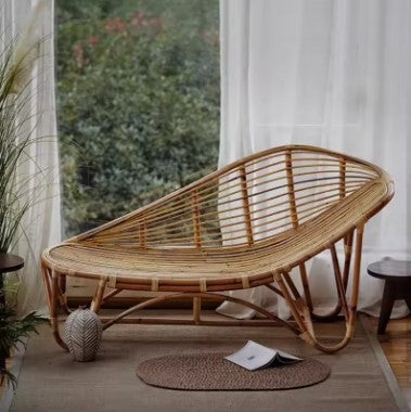 Fauteuil rotin inclinable