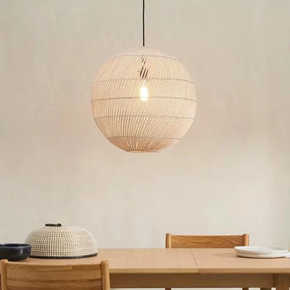 Suspension en Rotin Boule | ELLA