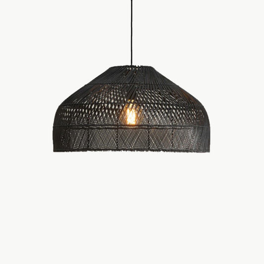 Suspension en Rotin Noir | NEILLA