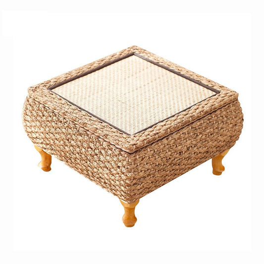 Table Basse en Rotin Coffre | SELENA